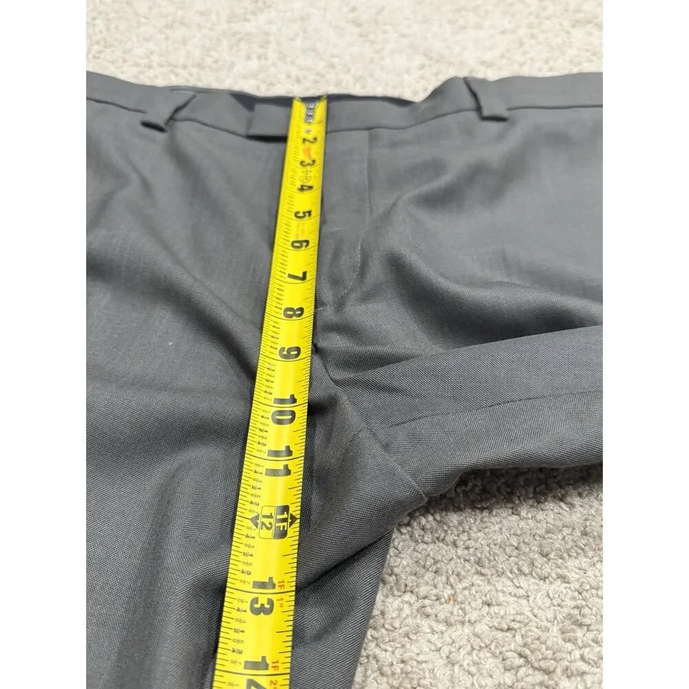 Men’s‎ Kenneth Cole Reaction Stretch Dress Pants Grey 38x30